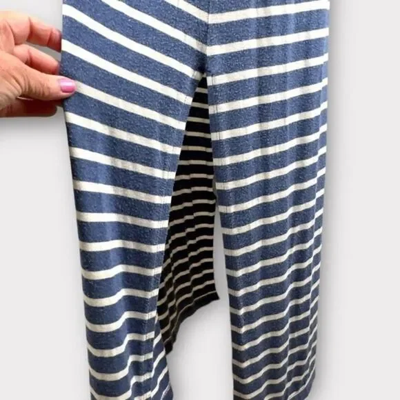 J. Crew Sleeveless Racerback Maxi Dress - Size Small - Blue & White Stripe - Picture 5 of 9